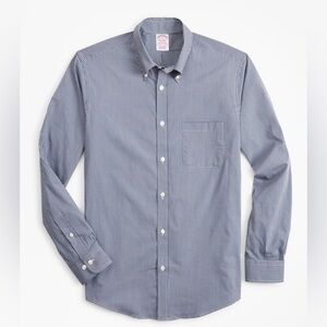 Brooks Brothers Madison Fit Supima Cotton Non-iron Button Down, 17.5-34